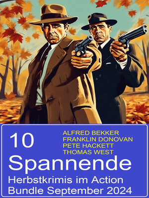 cover image of 10 Spannende Herbstkrimis im Action Bundle September 2024